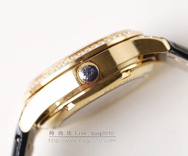 PATEK PHILIPPE手錶 2019最新款情侶對表 百達翡麗月相系列 百達翡麗高端情侶腕表  hds1420